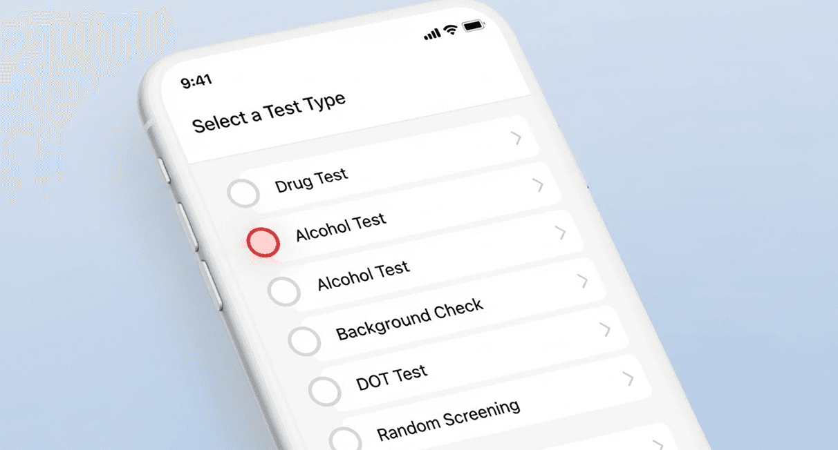 Pick your Test Type
